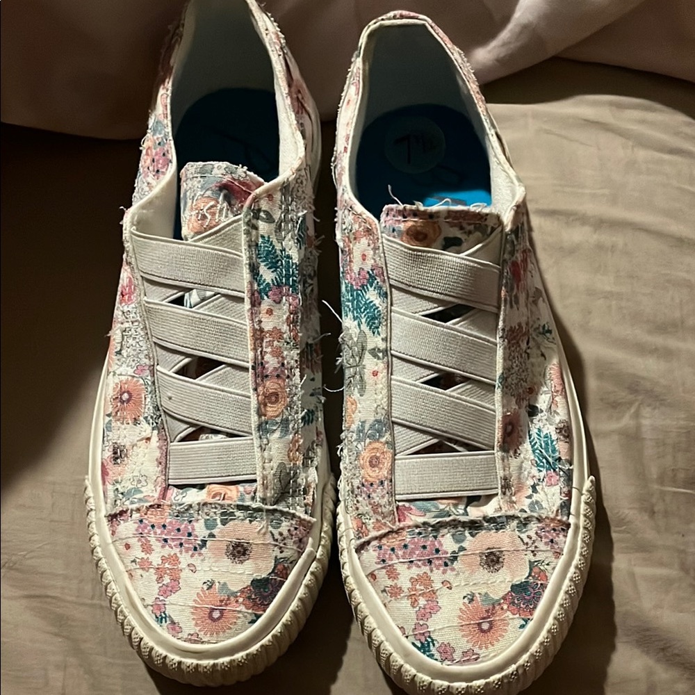 Blowfish Malibu Floral Canvas Slip-On Sneakers
